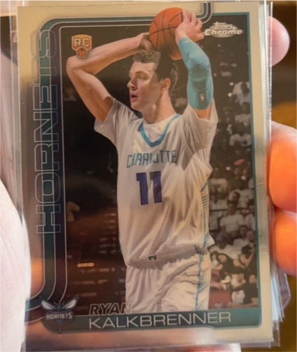 2025-26 Topps Chrome #284 Ryan Kalkbrenner — front