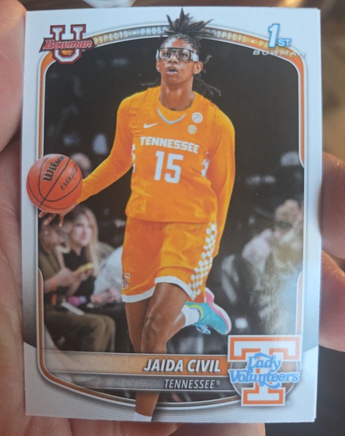 2025 Bowman U #BPP-74 Jaida Civil — front