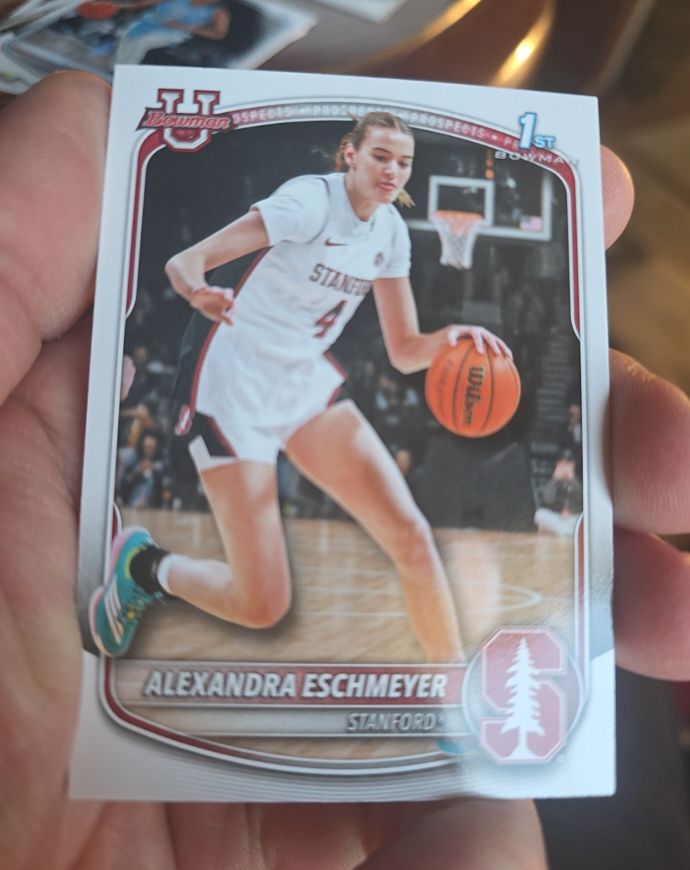 2025 Bowman #BPP-75 Alexandra Eschmeyer — front
