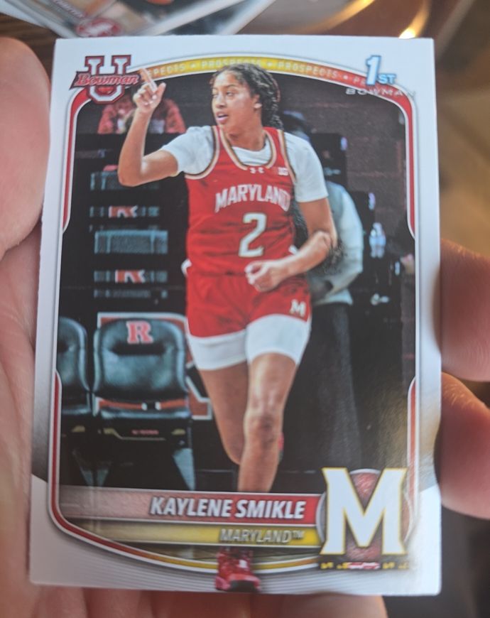 2025-26 Bowman Basketball Prospects #BPP-39 Kaylene Smikle — front