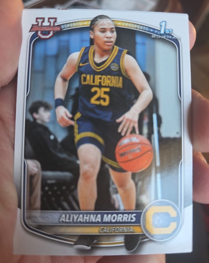 2025 Bowman Basketball Prospects #BPP-76 Aliyahna Morris — front