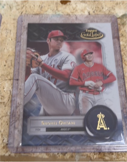 2022 Topps Gold Label #44 Shohei Ohtani — front