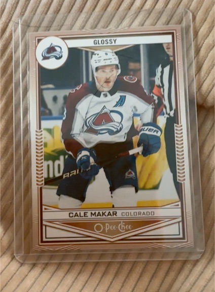 2024-25 Upper Deck O-Pee-Chee Glossy #OG-3 Cale Makar — front