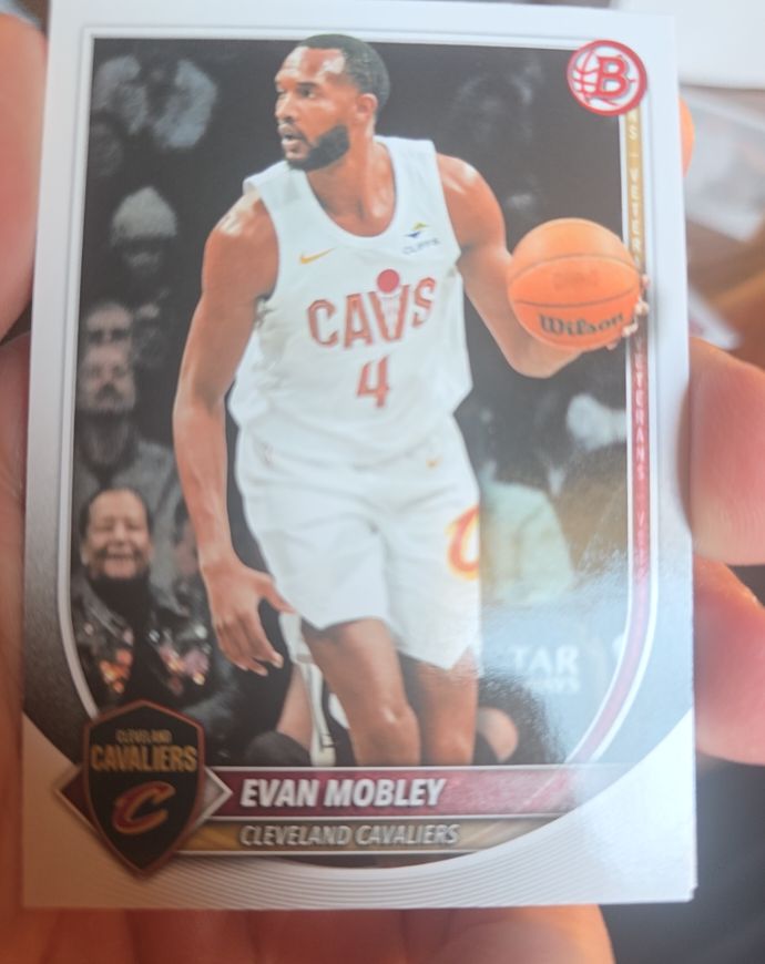 2025-26 Bowman #93 Evan Mobley — front