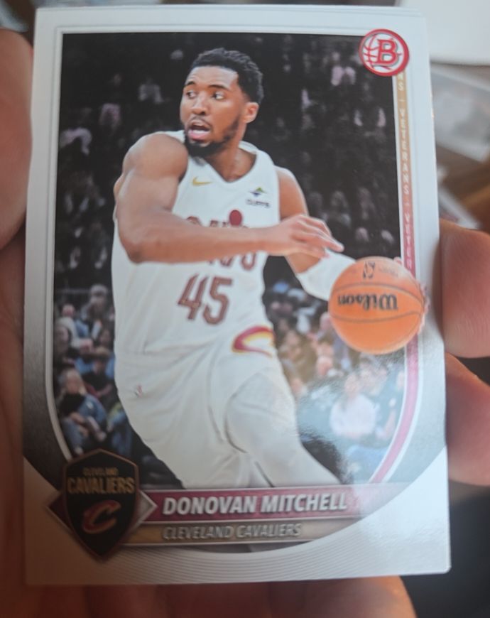 2025-26 Bowman #91 Donovan Mitchell — front