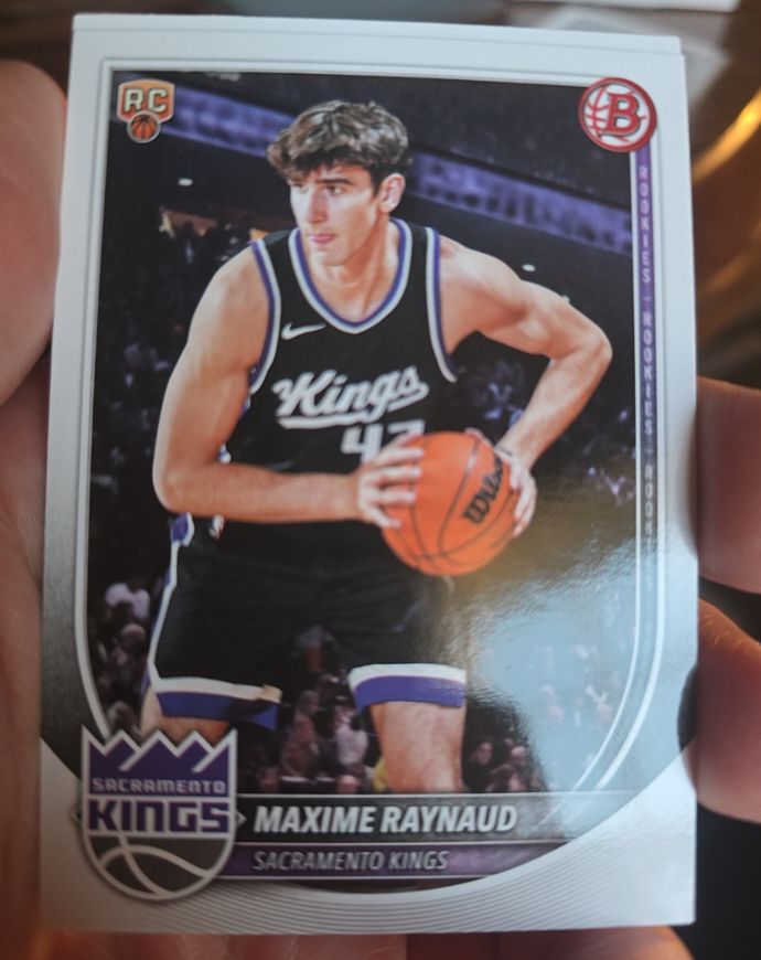 2025-26 Bowman #43 Maxime Raynaud — front
