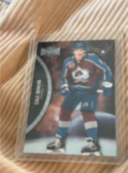 2021-22 Skybox Metal Universe #45 Cale Makar — front