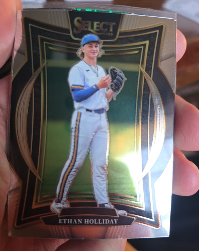 2025 Panini Select #49 Ethan Holliday — front