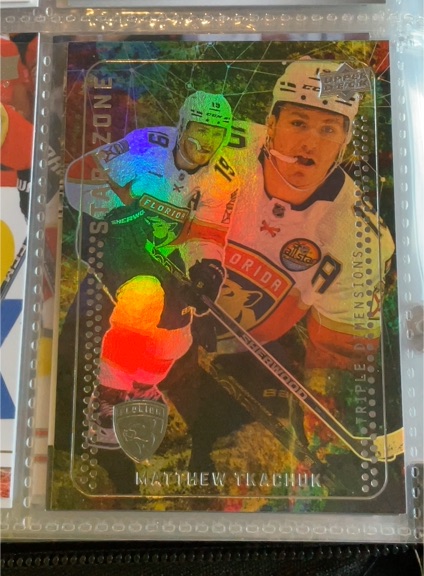 2023-24 Upper Deck Series 1 Star Zone #SZ-1 Matthew Tkachuk — front
