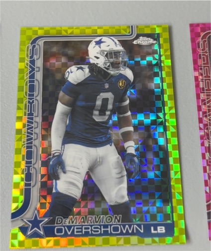2025 Topps Chrome #78 DeMarvion Overshown — front
