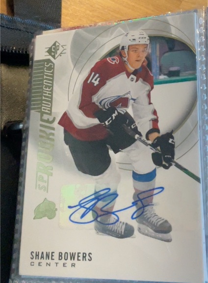 2020-21 Upper Deck SP Rookie Authentics #108 Shane Bowers — front