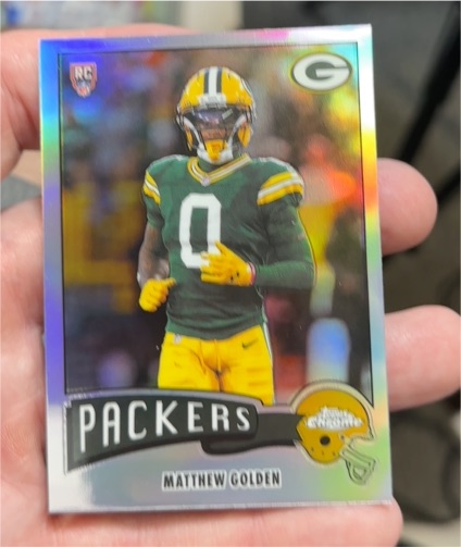 2025 Topps Chrome #1975-13 Matthew Golden — front