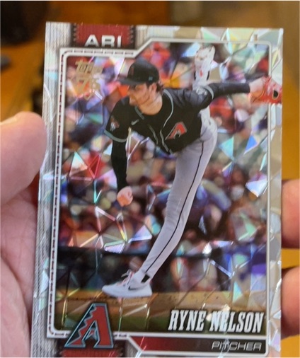 2026 Topps Series 1 #114 Ryne Nelson — front