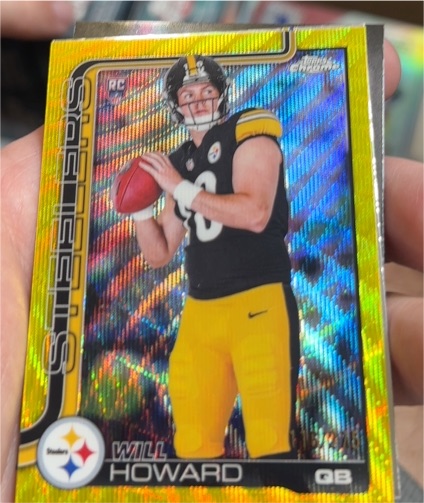 2025 Topps Chrome #321 Will Howard — front