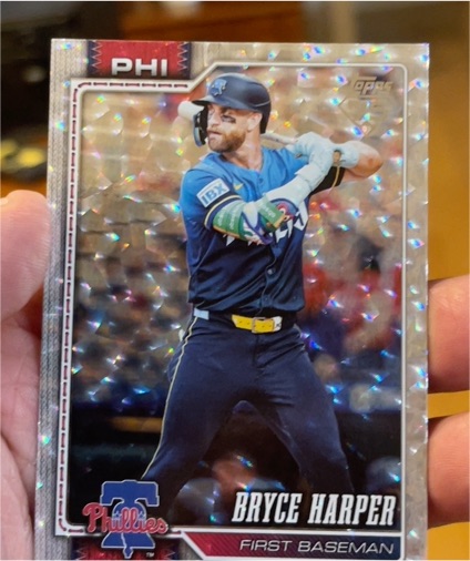 2026 Topps Series 1 #250 Bryce Harper — front