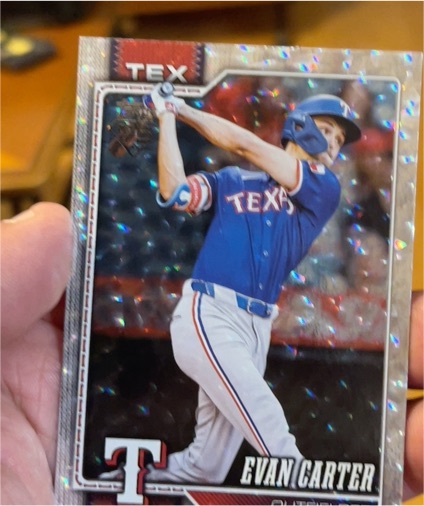 2026 Topps Series 1 #110 Evan Carter — front
