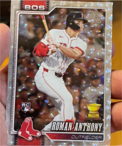 2026 Topps Series 1 #189 Roman Anthony — front