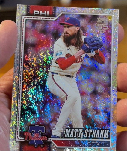 2026 Topps Series 1 #298 Matt Strahm — front