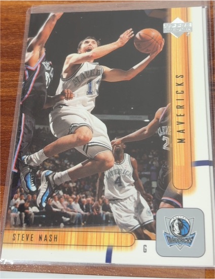 2001-02 Upper Deck #33 Steve Nash — front
