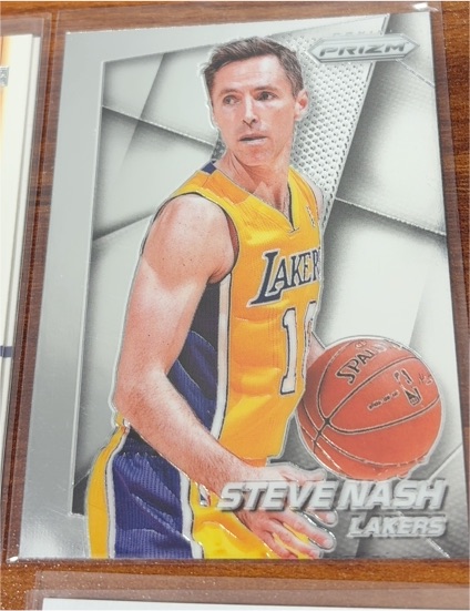 2014-15 Panini Prizm #102 Steve Nash — front