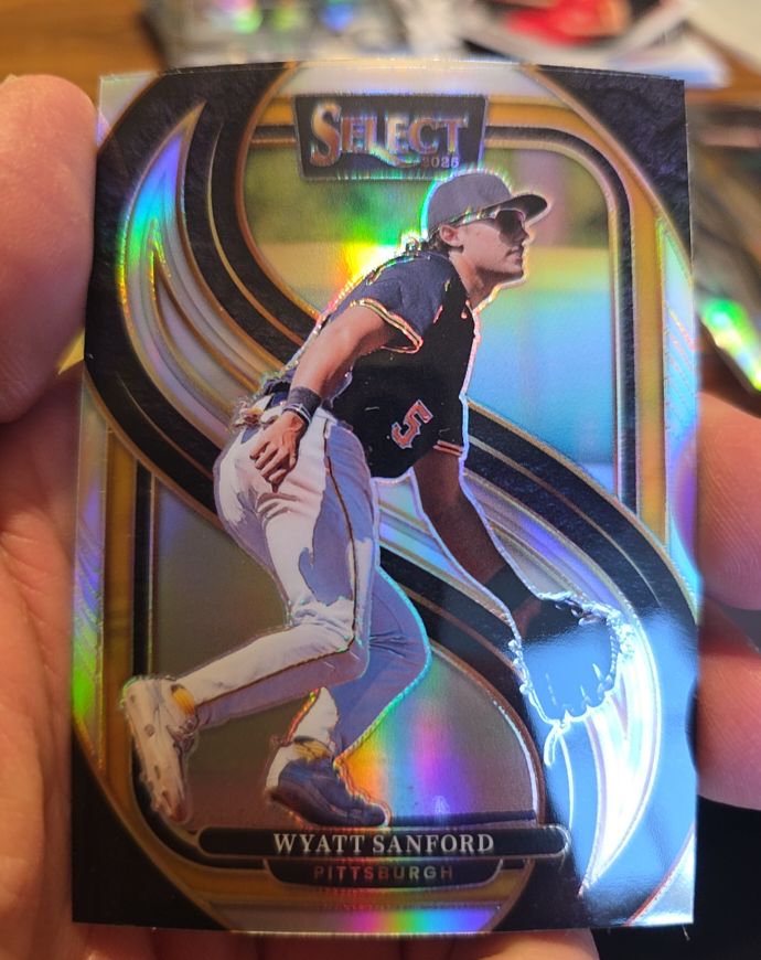 2025 Panini Select Premier Level #121 Wyatt Sanford — front