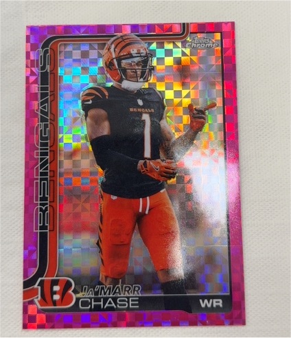 2025 Topps Chrome #58 Ja'Marr Chase — front