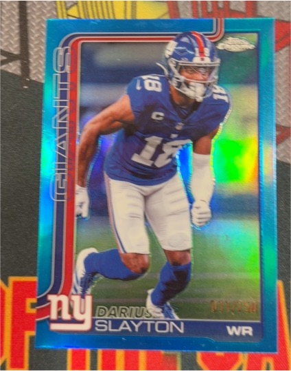 2025 Topps Chrome #226 Darius Slayton — front