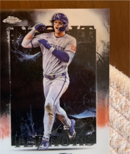 2025 Topps Chrome Update #NT-4 Bobby Witt Jr. — front