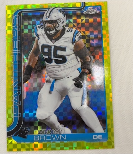 2025 Topps Chrome #47 Derrick Brown — front