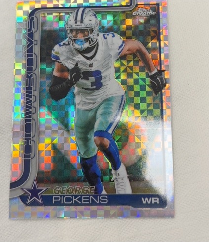 2025 Topps Chrome #80 George Pickens — front