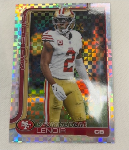 2025 Topps Chrome #269 Deommodore Lenoir — front