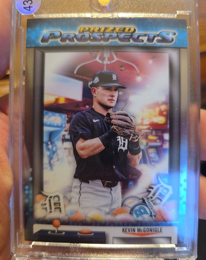 2025 Bowman Draft #PP-2 Kevin McGonigle Prized Prospects — front