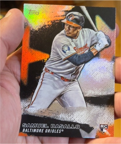 2026 Topps Series 1 #SMLB-13 Samuel Basallo — front