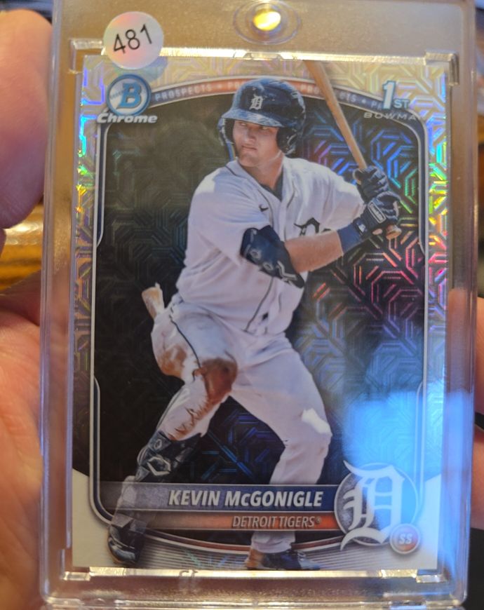 2025 Bowman Chrome #BCP-79 Kevin McGonigle — front
