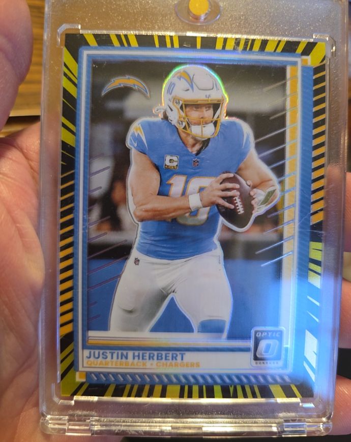 2025 Donruss Optic #109 Justin Herbert — front
