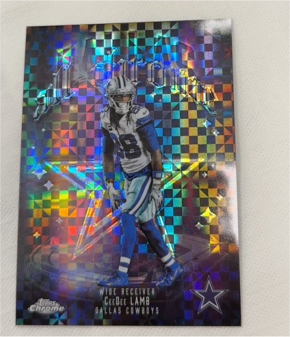 2025 Topps Chrome #ACT-8 CeeDee Lamb — front