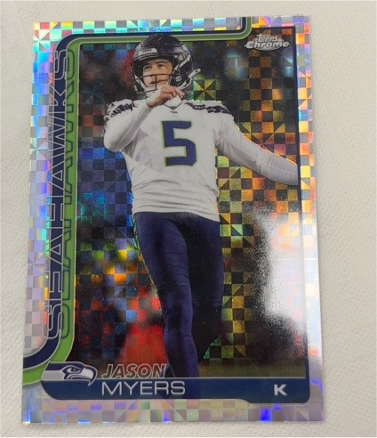 2025 Topps Chrome #280 Jason Myers — front