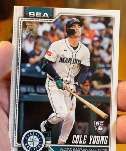 2026 Topps Series 1 #129 Cole Young — front