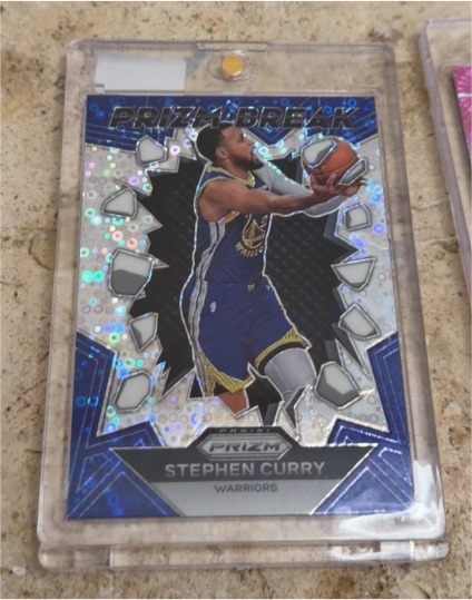 2023-24 Panini Prizm Prizm Break #5 Stephen Curry — front