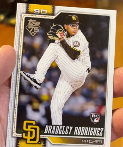 2026 Topps Series 1 #42 Bradgley Rodriguez — front