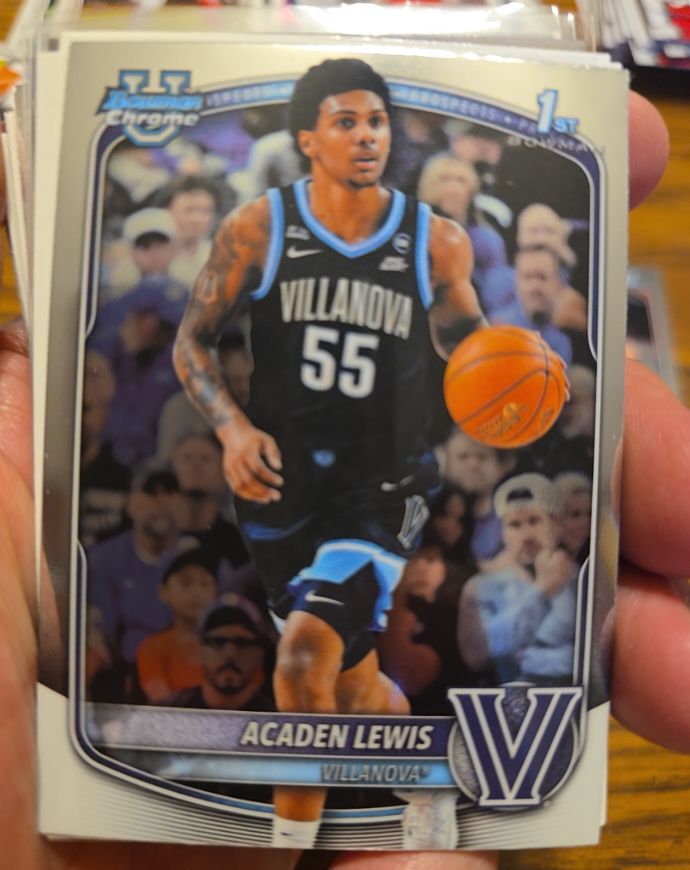 2025-26 Bowman Chrome #BCP-14 Acaden Lewis — front