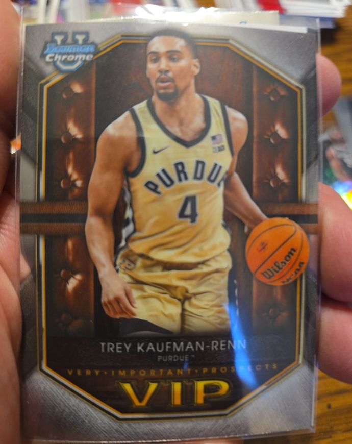 2025-26 Bowman Chrome VIP #VIP-23 Trey Kaufman-Renn — front