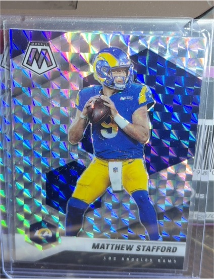 2021 Panini Mosaic #205 Matthew Stafford — front