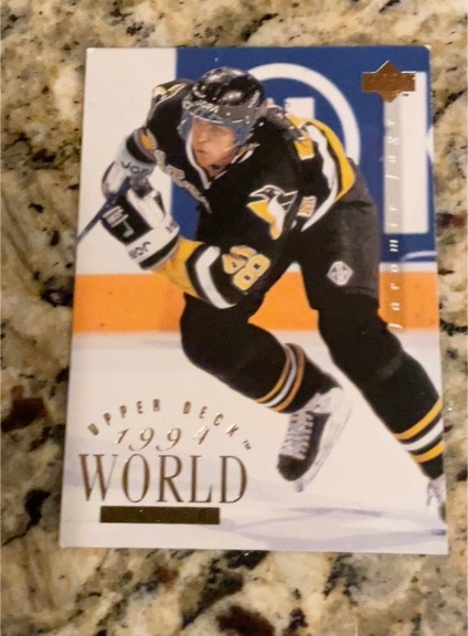 1994 Upper Deck World Tour #544 Jaromir Jagr — front