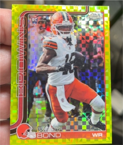 2025 Topps Chrome #341 Isaiah Bond — front