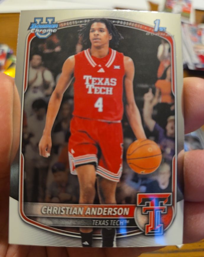 2025 Bowman Chrome #BPP-45 Christian Anderson — front