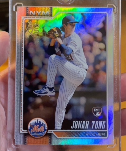 2026 Topps Series 1 #4 Jonah Tong — front