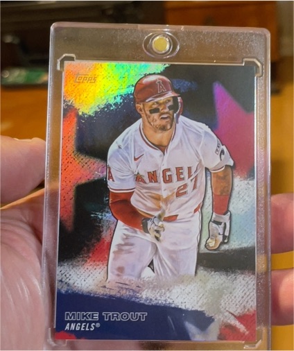 2026 Topps Series 1 Stars of MLB #SMLB-7 Mike Trout — front