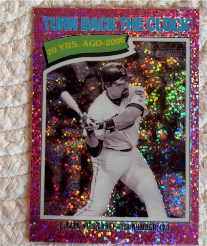 2026 Topps Heritage #336 Mike Piazza — front