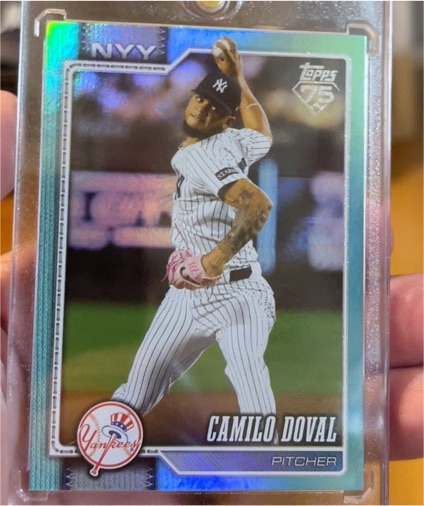 2026 Topps #75 Camilo Doval — front